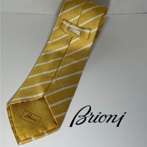 Authentic Gold Brioni Tie